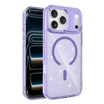 Custodia magnetica di lusso in TPU glitterato e PC per telefono., For iPhone 17 Pro Max, For iPhone 17 Pro, For iPhone 17, For iPhone Air