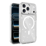 Custodia magnetica di lusso in TPU glitterato e PC per telefono., For iPhone 17 Pro Max, For iPhone 17 Pro, For iPhone 17, For iPhone Air
