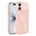 Custodia magnetica di lusso in TPU glitterato e PC per telefono., For iPhone 17 Pro Max, For iPhone 17 Pro, For iPhone 17, For iPhone Air