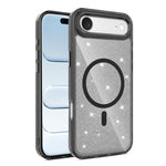 Custodia magnetica di lusso in TPU glitterato e PC per telefono., For iPhone 17 Pro Max, For iPhone 17 Pro, For iPhone 17, For iPhone Air