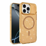 Custodia magnetica di lusso in TPU glitterato e PC per telefono., For iPhone 16 Pro Max, For iPhone 16 Pro, For iPhone 16 Plus, For iPhone 16