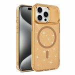 Custodia magnetica di lusso in TPU glitterato e PC per telefono., For iPhone 15 Pro Max, For iPhone 15 Pro, For iPhone 15, For iPhone 14 / 13