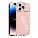 Custodia magnetica di lusso in TPU glitterato e PC per telefono., For iPhone 14 Pro, For iPhone 14 Pro Max