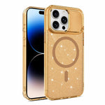 Custodia magnetica di lusso in TPU glitterato e PC per telefono., For iPhone 14 Pro, For iPhone 14 Pro Max