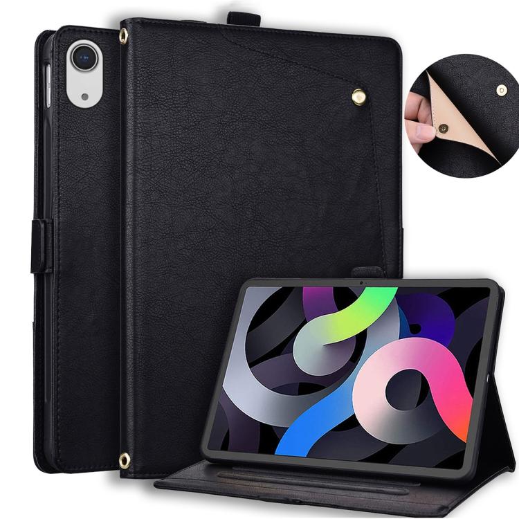 Custodia per tablet smart in ecopelle da tasca frontale, ideale per il lavoro., For iPad Air 13 2026 / 2025 / 2024, For iPad Air 11 2026 / 2025 / 2024, For iPad Pro 13 2025 / 2024, For iPad Pro 11 2025 / 2024, For iPad 2025 / 2022                      ...