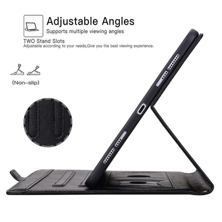 Custodia per tablet smart in ecopelle da tasca frontale, ideale per il lavoro., For iPad 10.2 2021 / 10.5 2019