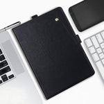 Custodia per tablet smart in ecopelle da tasca frontale, ideale per il lavoro., For iPad 10.2 2021 / 10.5 2019