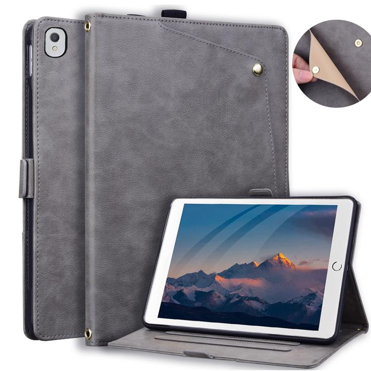 Custodia per tablet smart in ecopelle da tasca frontale, ideale per il lavoro., For iPad 10.2 2021 / 10.5 2019