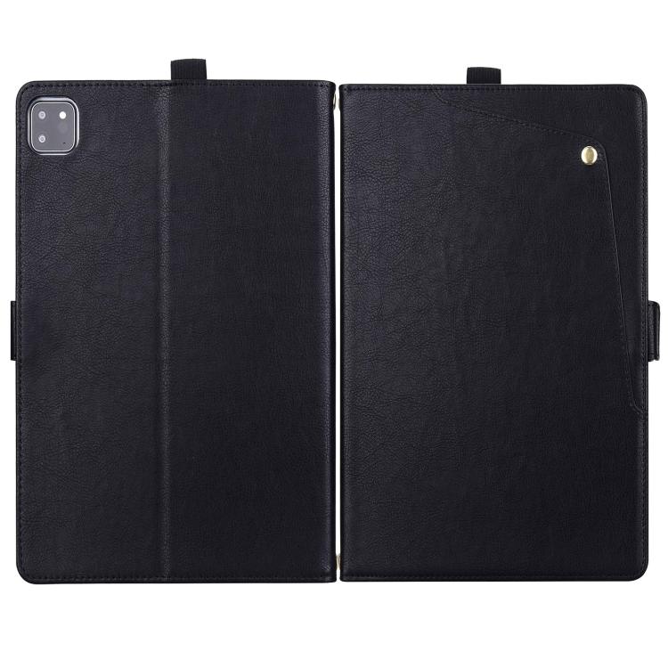 Custodia per tablet smart in ecopelle da tasca frontale, ideale per il lavoro., For iPad Air 13 2026 / 2025 / 2024, For iPad Air 11 2026 / 2025 / 2024, For iPad Pro 13 2025 / 2024, For iPad Pro 11 2025 / 2024, For iPad 2025 / 2022                      ...