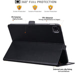 Custodia per tablet smart in ecopelle da tasca frontale, ideale per il lavoro., For iPad Air 13 2026 / 2025 / 2024, For iPad Air 11 2026 / 2025 / 2024, For iPad Pro 13 2025 / 2024, For iPad Pro 11 2025 / 2024, For iPad 2025 / 2022                      ...