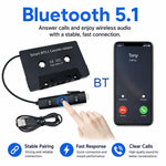 Convertitore da MP3 a cassetta per auto con Bluetooth 5.1