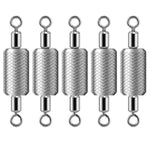 5 pezzi di piombo da pesca integrato con doppia ghiera e scala in rilievo, 3.0g, 3.5g, 4.0g, 5.0g, 6.0g, 8.0g, 10g