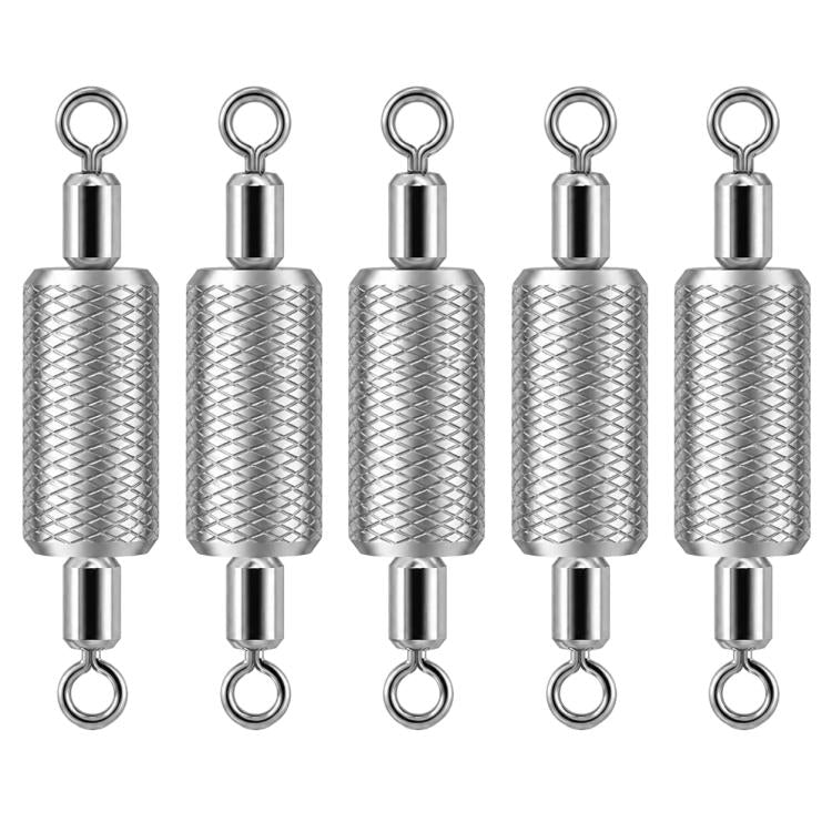 5 pezzi di piombo da pesca integrato con doppia ghiera e scala in rilievo, 3.0g, 3.5g, 4.0g, 5.0g, 6.0g, 8.0g, 10g