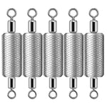 5 pezzi di piombo da pesca integrato con doppia ghiera e scala in rilievo, 3.0g, 3.5g, 4.0g, 5.0g, 6.0g, 8.0g, 10g