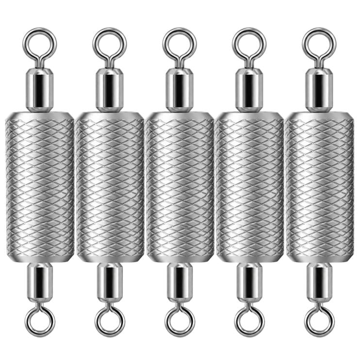 5 pezzi di piombo da pesca integrato con doppia ghiera e scala in rilievo, 3.0g, 3.5g, 4.0g, 5.0g, 6.0g, 8.0g, 10g