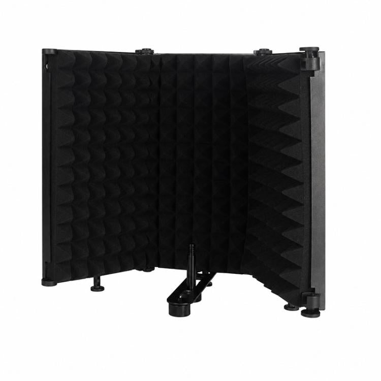 Schermo isolante per microfono M3 con custodia metallica pieghevole a tre pannelli., M3 Metal Casing Isolation Shield