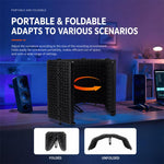 Schermo isolante per microfono M3 con custodia metallica pieghevole a tre pannelli., M3 Metal Casing Isolation Shield