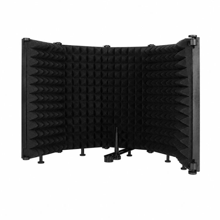 Schermo isolante per microfono M5 con custodia metallica pieghevole a cinque pannelli., M5 Metal Casing Isolation Shield