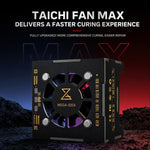 Lampada UV polimerizzatrice 2 in 1 Mega-Idea Taichi UV Fan MAX Dual-LED con ventola di raffreddamento rapido., Mega-Idea Taichi UV Fan MAX