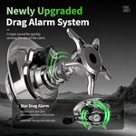 Mulinello da pesca a casting con freno magnetico elettronico a corrente continua elettrolitico, Left Hand, Right Hand