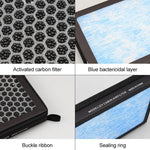 Filtro a carboni attivi integrato per climatizzatore auto Tesla Model 3 / Y, Filter Element