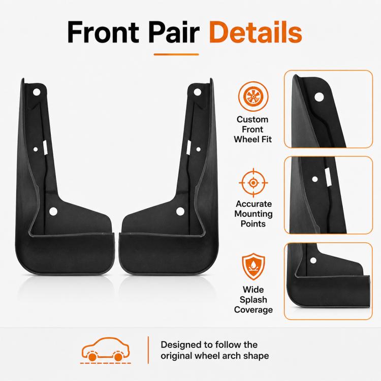 Set di 4 parafanghi per auto, For Changan UNI-V 2024