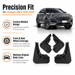 Set di 4 parafanghi per auto, For Changan UNI-K 2021-2024