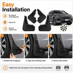 Set di 4 parafanghi per auto, For Changan UNI-K 2021-2024