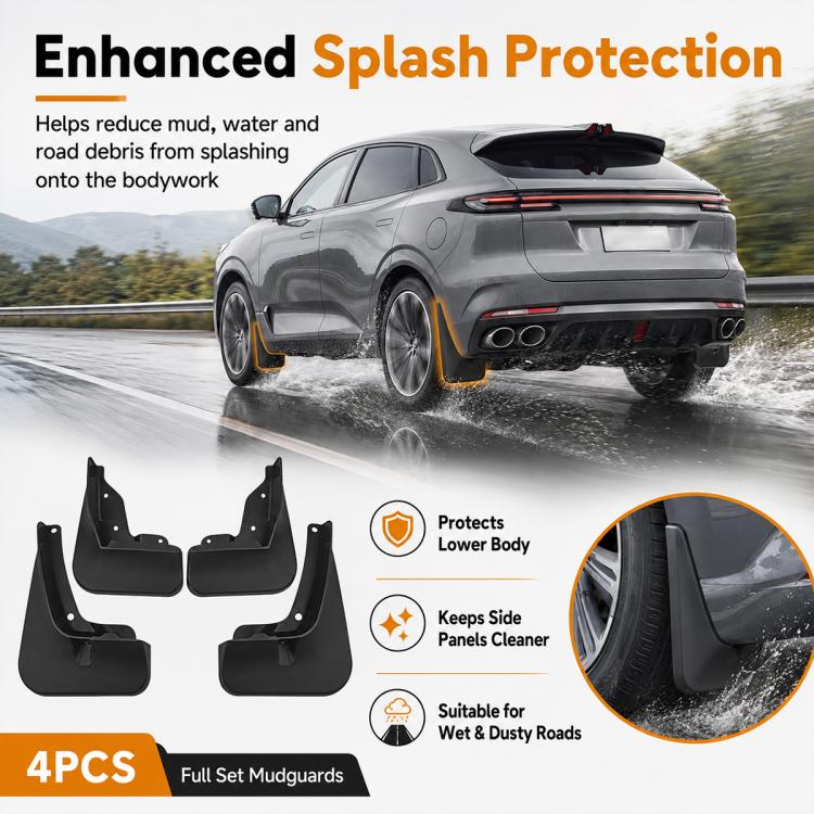 Set di 4 parafanghi per auto, For Changan UNI-K 2021-2024