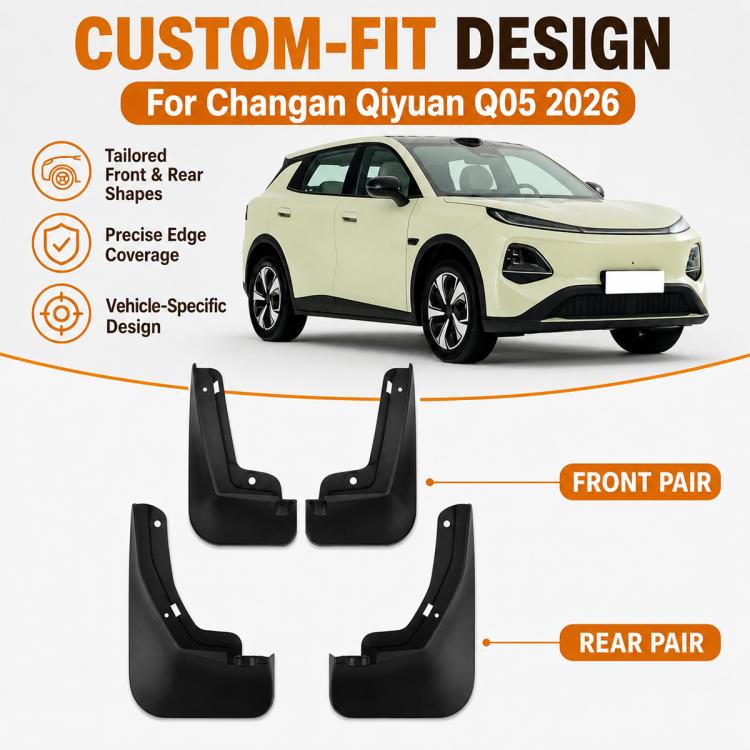 Set di 4 parafanghi per auto, For Changan NEVO Q05 2026