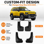 Set di 4 parafanghi per auto, For Changan Deepal G318 2025