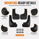 Set di 4 parafanghi per auto, For Changan Deepal G318 2025