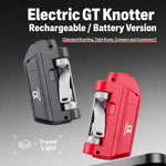 Lure Electric GT Knotter Strumento per annodare la lenza da pesca, macchina portatile per legare il terminale., Dry Battery, Rechargeable