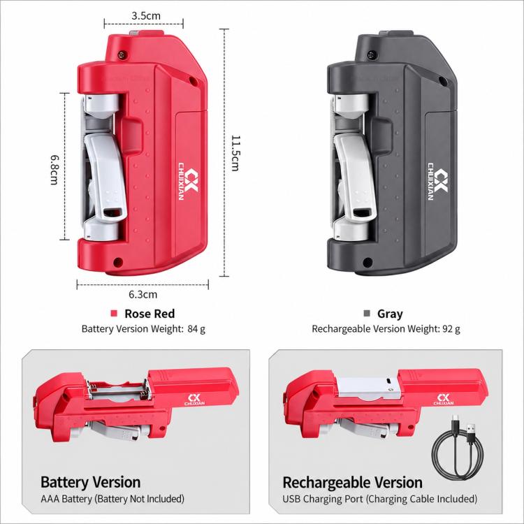 Lure Electric GT Knotter Strumento per annodare la lenza da pesca, macchina portatile per legare il terminale., Dry Battery, Rechargeable