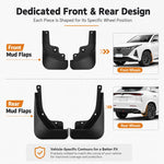 Set di 4 parafanghi per auto, For Changan UNI-Z 2025