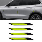 Adesivo per la decorazione dell'auto con presa d'aria sul cofano e sul parafango., 4 PCS / Set