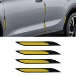 Adesivo per la decorazione dell'auto con presa d'aria sul cofano e sul parafango., 4 PCS / Set