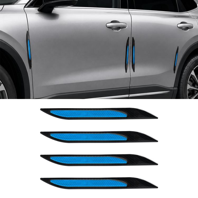 Adesivo per la decorazione dell'auto con presa d'aria sul cofano e sul parafango., 4 PCS / Set