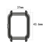 Per Amazfit Pop Custodia protettiva in TPU a mezza copertura