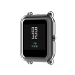 Per Amazfit Pop Custodia protettiva in TPU a mezza copertura