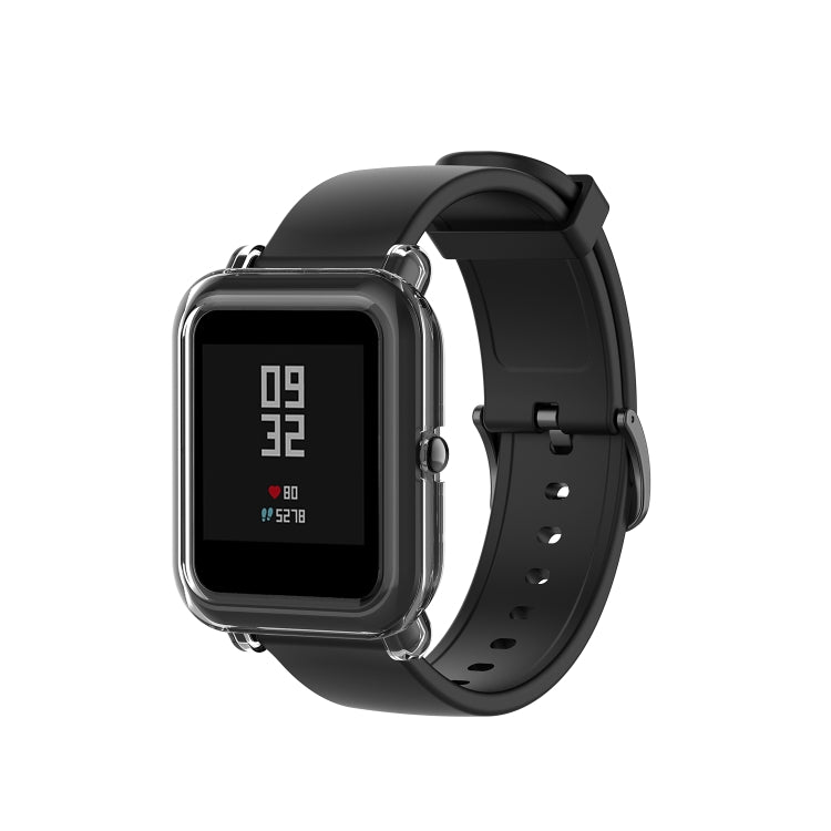 Per Amazfit Pop Custodia protettiva in TPU a mezza copertura