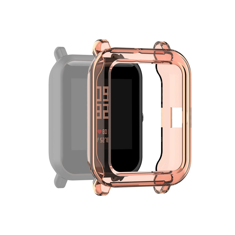 Per Amazfit Pop Custodia protettiva in TPU a mezza copertura