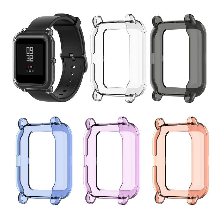 Per Amazfit Pop Custodia protettiva in TPU a mezza copertura