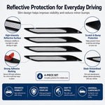 Adesivo per la decorazione dell'auto con presa d'aria sul cofano e sul parafango., 4 PCS / Set