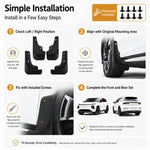Set di 4 parafanghi per auto, For Changan NEVO Q07 2025