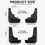 Set di 4 parafanghi per auto, For Changan NEVO Q07 2025