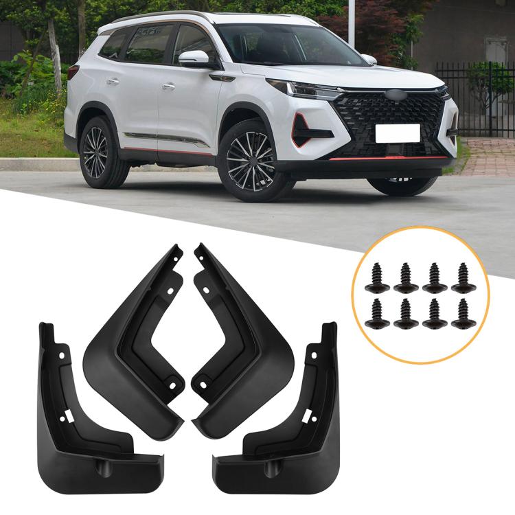 Set 4 parafanghi auto per Chery Tiggo 8 Pro 2022-2025