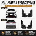 Set di 4 parafanghi per auto, For Chery Tiggo 8 Pro 2022-2025