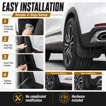 Set di 4 parafanghi per auto, For Chery Tiggo 8 Pro 2022-2025