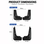 Set di 4 parafanghi per auto, For Chery Tiggo 7L PLUS 2025